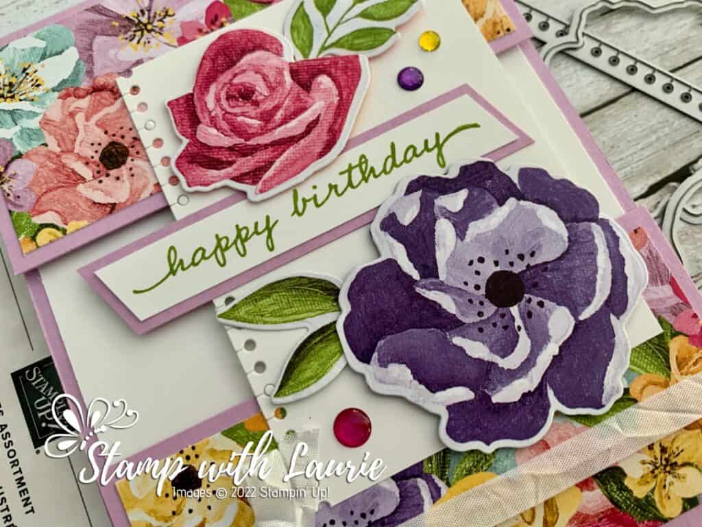 Hues of Happiness Birthday Card - Stamp With Laurie