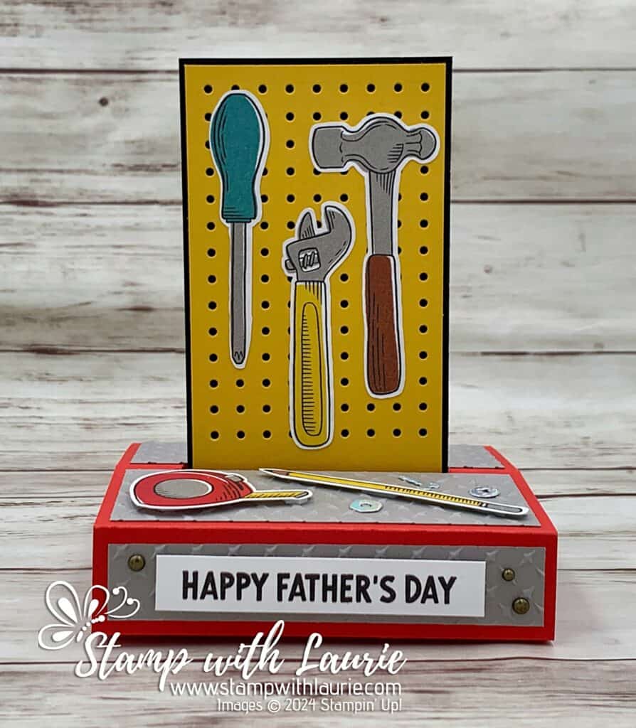 Tool Time Father’s Day Card - Stamp With Laurie